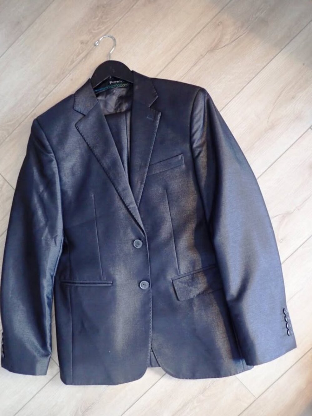 Two 2-piece Medium men's suits- jacket 40, pants 32